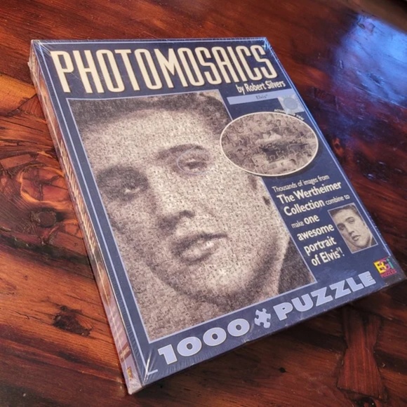 NEW Elvis Photomosaic Puzzle - Picture 2 of 6